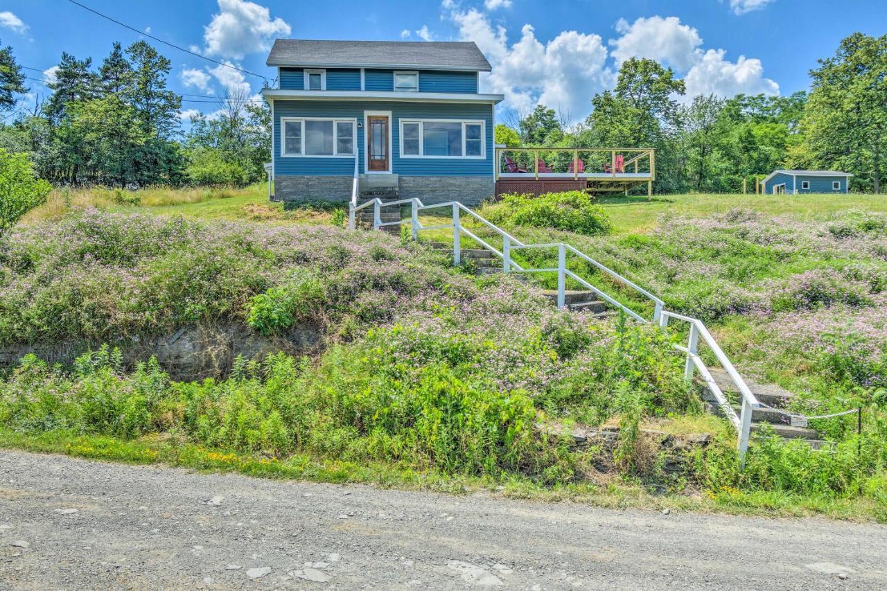 Watkins Glen Lakeview Cottage With Waterfall! Bagian luar foto